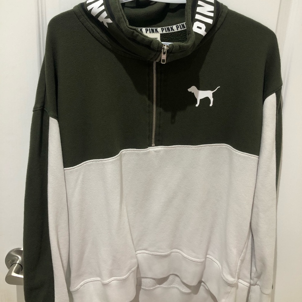 PINK quarter zip